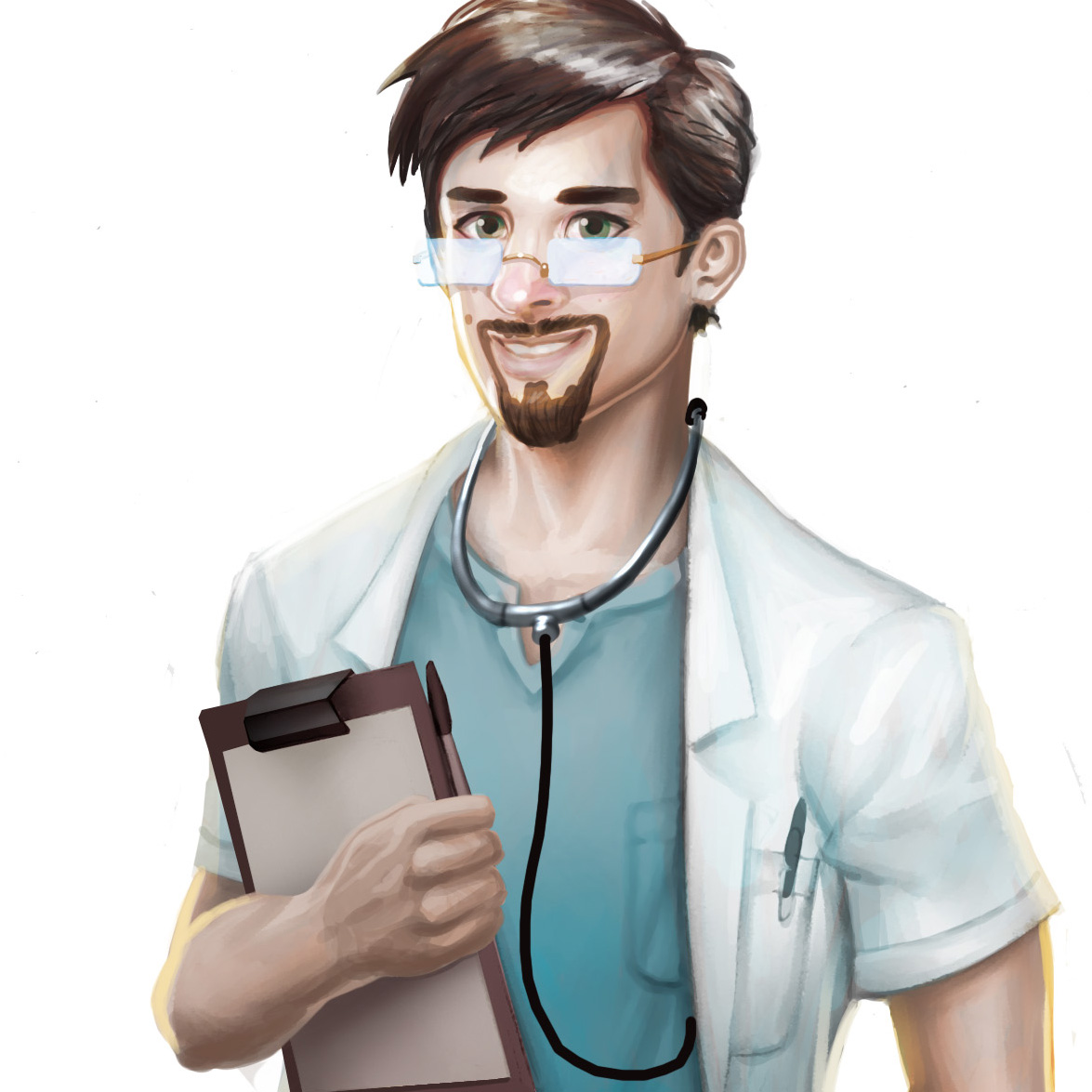 character vet guy